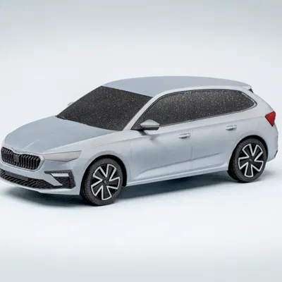 Mô Hình 3D Škoda Scala