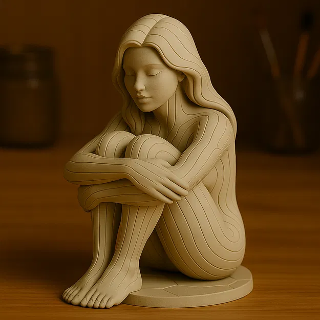 Hình khối Phụ nữ "Bình yên" - Image 1