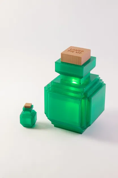 Mô Hình Lọ Thuốc Phong Cách Minecraft - Image 2