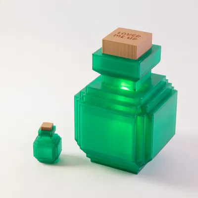 Mô Hình Lọ Thuốc Phong Cách Minecraft