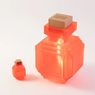 Mô Hình Lọ Thuốc Phong Cách Minecraft
