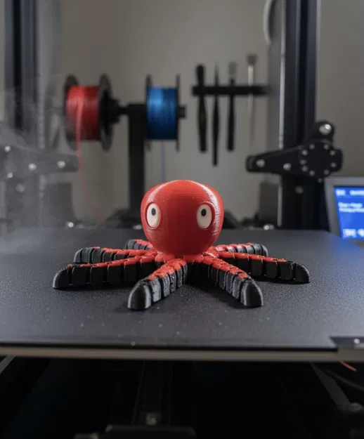 Bạch Tuộc Khớp Nối Dễ Thương - V2 - Image 1