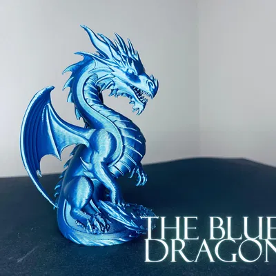 Tượng rồng xanh