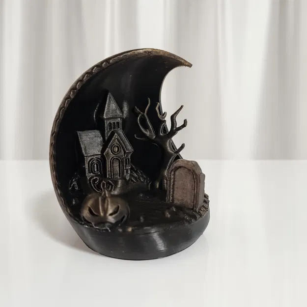 Mô Hình Làng Halloween - Trang Trí Nhà Cửa Độc Đáo - Image 1