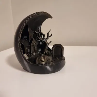 Mô Hình Làng Halloween - Trang Trí Nhà Cửa Độc Đáo