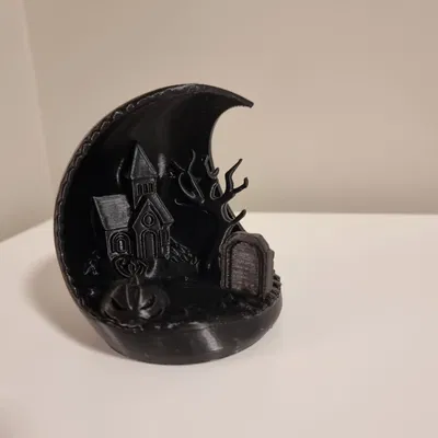 Mô Hình Làng Halloween - Trang Trí Nhà Cửa Độc Đáo