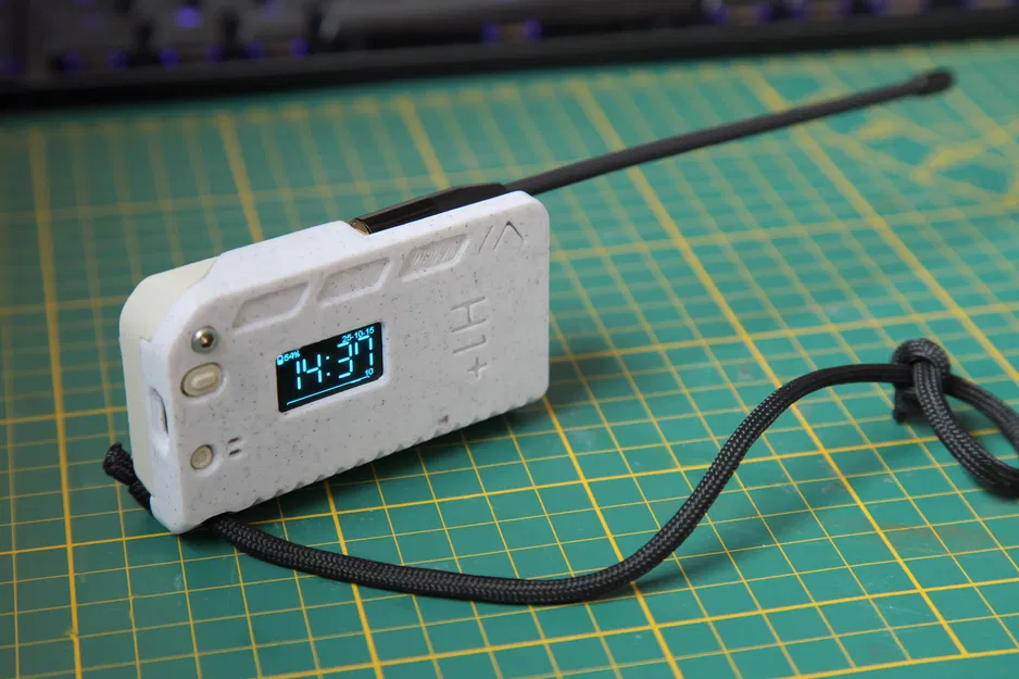 Vỏ H1 Lớn cho Heltec V4 chạy Meshtastic (ăng-ten thường & dẻo) - Image 1