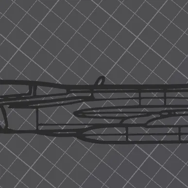 Tranh Treo Tường Máy Bay Saab JAS 39 Gripen