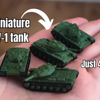 Mô hình xe tăng KV-1 tí hon