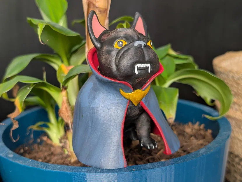 Frenchie Ma Cà Rồng - Mô hình 3D siêu dễ thương - Image 2