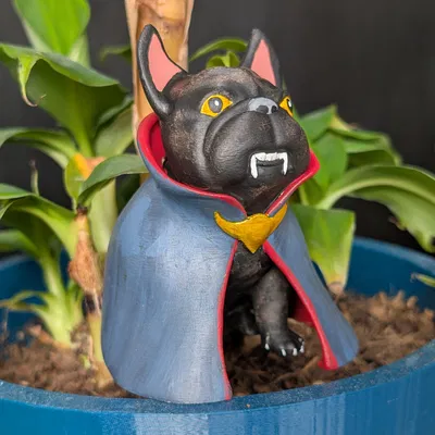 Frenchie Ma Cà Rồng - Mô hình 3D siêu dễ thương