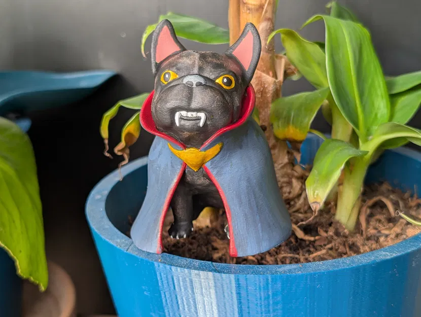 Frenchie Ma Cà Rồng - Mô hình 3D siêu dễ thương - Image 5