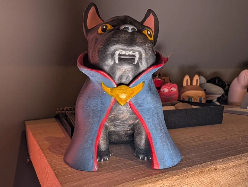 Frenchie Ma Cà Rồng - Mô hình 3D siêu dễ thương - Image 6