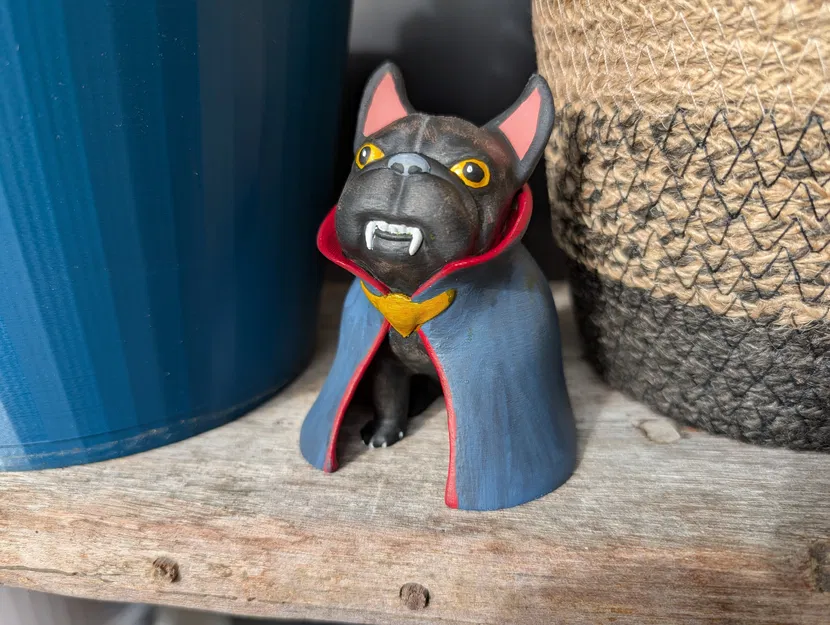 Frenchie Ma Cà Rồng - Mô hình 3D siêu dễ thương - Image 7