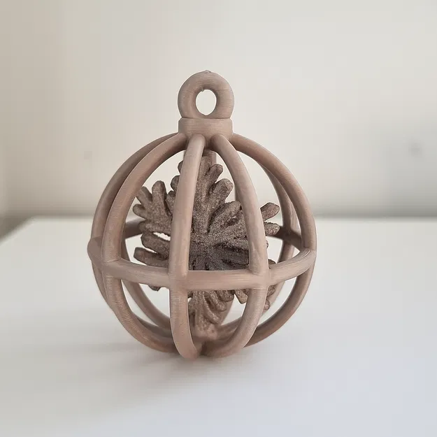 Châu Noel 3D Hình Bông Tuyết - Image 2