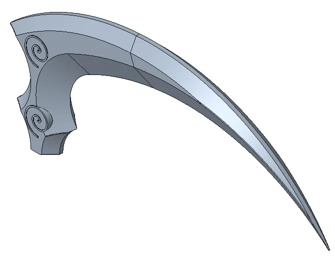 Lưỡi hái kích thước thật (Vừa với cán chổi tiêu chuẩn) - Image 3