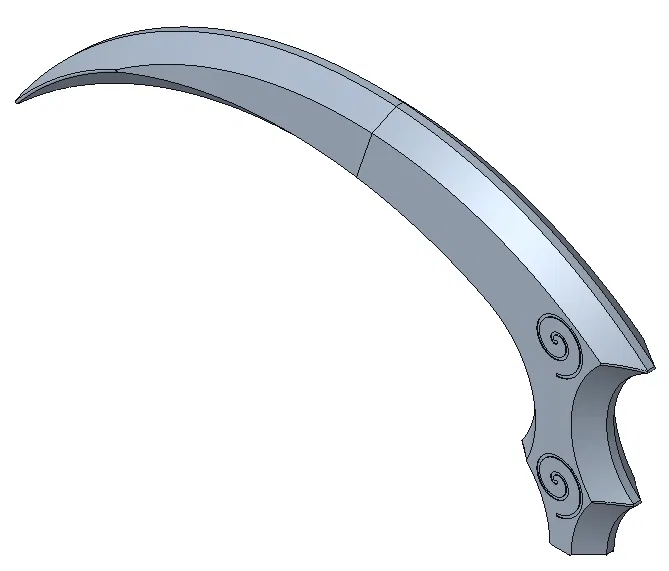 Lưỡi hái kích thước thật (Vừa với cán chổi tiêu chuẩn) - Image 4