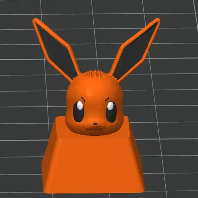 Keycap Eevee Pokemon Cho Bàn Phím MX