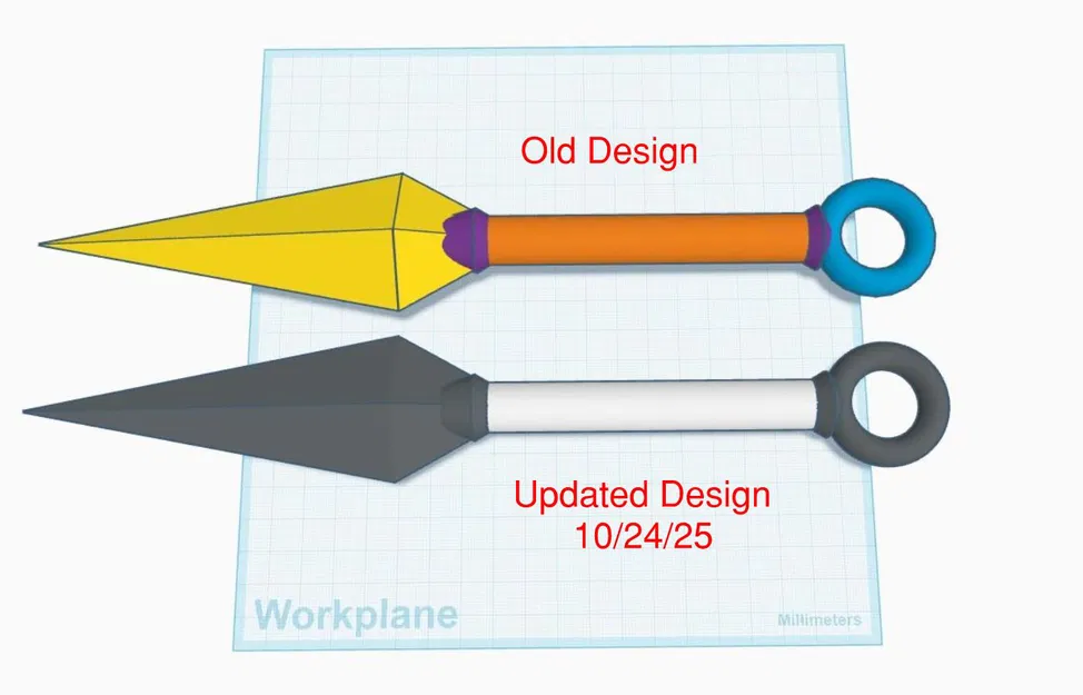 Mô hình dao Kunai Naruto - Image 1