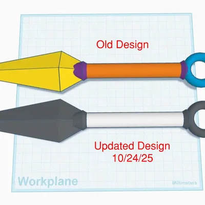 Mô hình dao Kunai Naruto