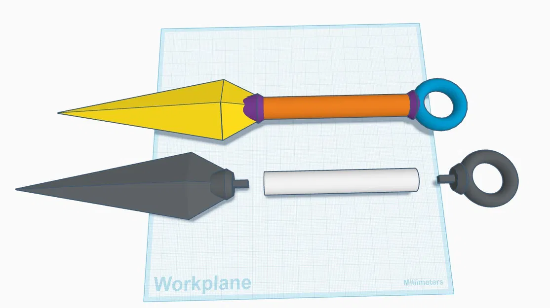Mô hình dao Kunai Naruto - Image 3