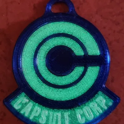 Móc Khóa Logo Capsule Corp.