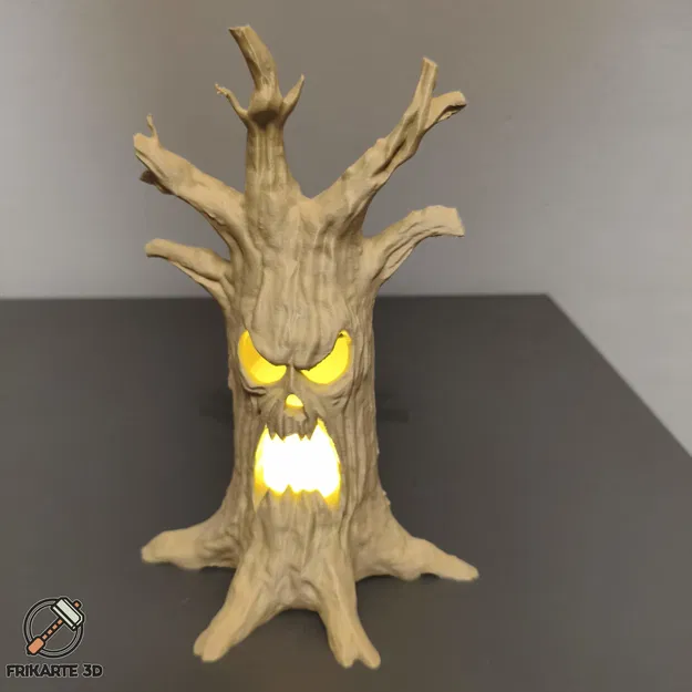 Thân Cây Ma Ám – Trang Trí Halloween In 3D - Image 3