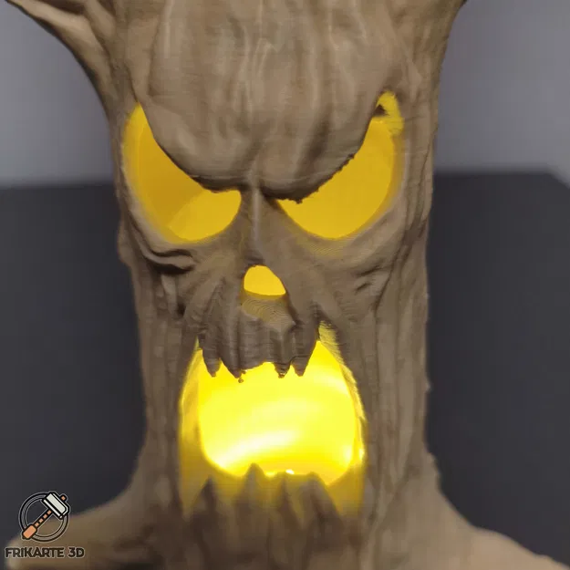 Thân Cây Ma Ám – Trang Trí Halloween In 3D - Image 4