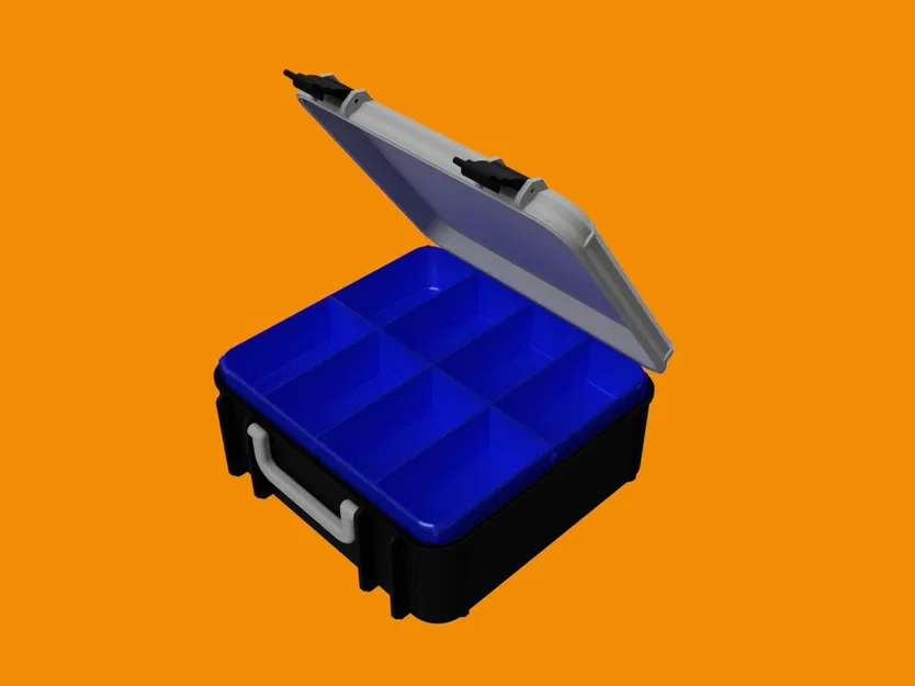 Hộp dụng cụ MIDI với 12 ngăn chứa bổ sung - Image 1