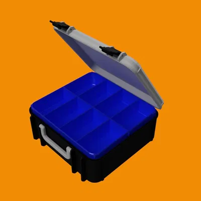 Hộp dụng cụ MIDI với 12 ngăn chứa bổ sung