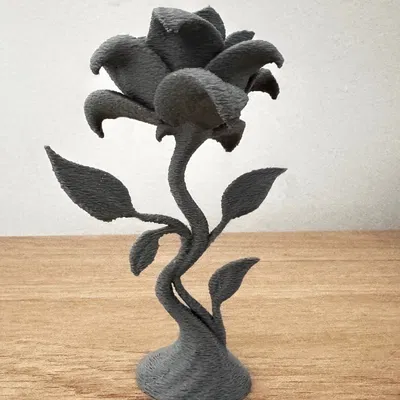 Hoa Hồng 3D - Biểu Tượng Tình Yêu và Sắc Đẹp