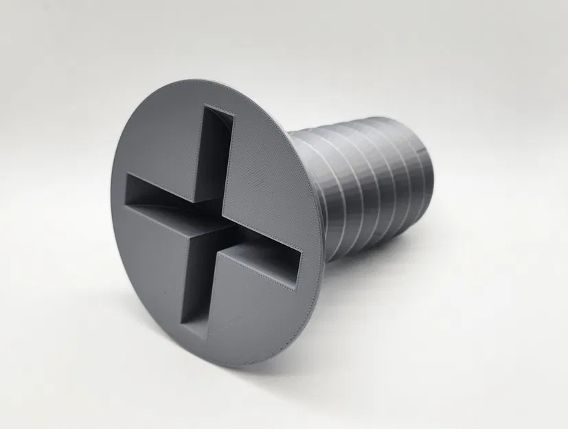 Hộp Đựng Đồ Hình Ốc Vít Khổng Lồ - Đầu Philips Âm - Không Cần Hỗ Trợ - Image 8