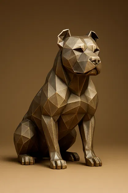 Mô hình Chó CF - Pitbull - Image 1