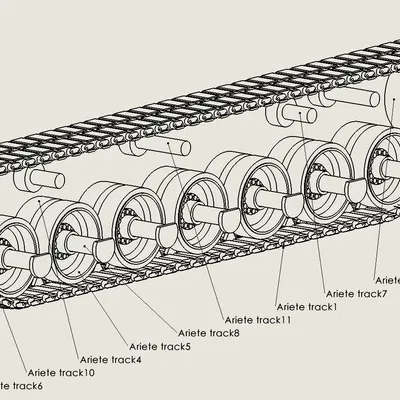 Mô hình xe tăng C1 ARIETE
