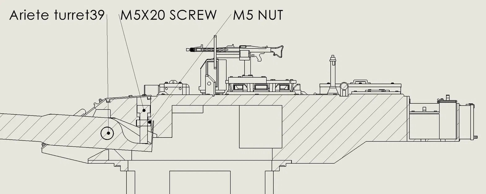 Mô hình xe tăng C1 ARIETE - Image 7