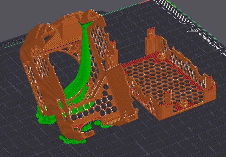 Cover Toolhead Siêu Nhẹ SE3D cho Elegoo CC - Image 6