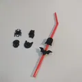 Dấu Ống Hút Tiệc Halloween / Halloween Party Straw Markers - Thumbnail 3
