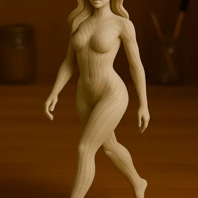 Người phụ nữ Hình học Không đi trên đường