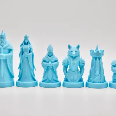 Bộ Cờ Vua Lửa vs Băng