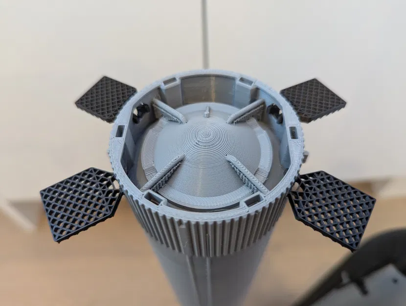 Mô hình Tên lửa đẩy Super Heavy (Block 2) của SpaceX (Tỷ lệ 1:144) - Image 4