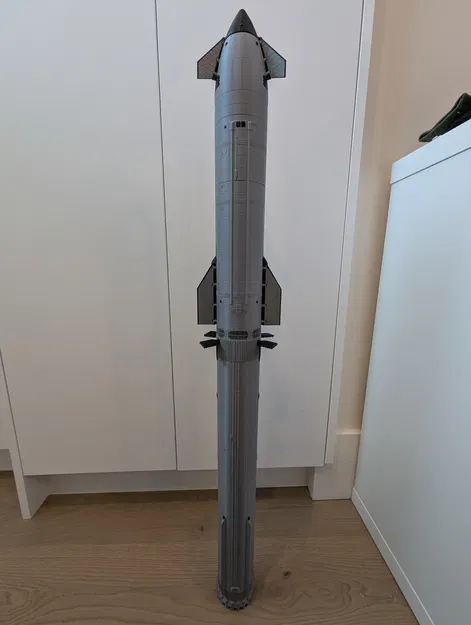 Mô hình Tên lửa đẩy Super Heavy (Block 2) của SpaceX (Tỷ lệ 1:144) - Image 6