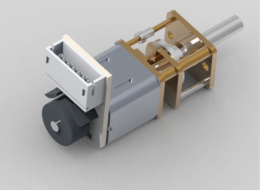 Động cơ Giảm tốc GA12-N20 + Encoder FILE STEP + STL - Image 3