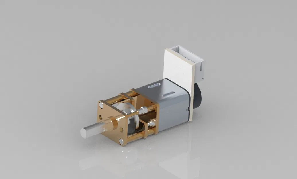 Động cơ Giảm tốc GA12-N20 + Encoder FILE STEP + STL - Image 5