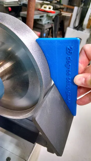 Dưỡng Chỉnh Góc Máy Mài Cho Đá Mài CBN 8" - Image 1