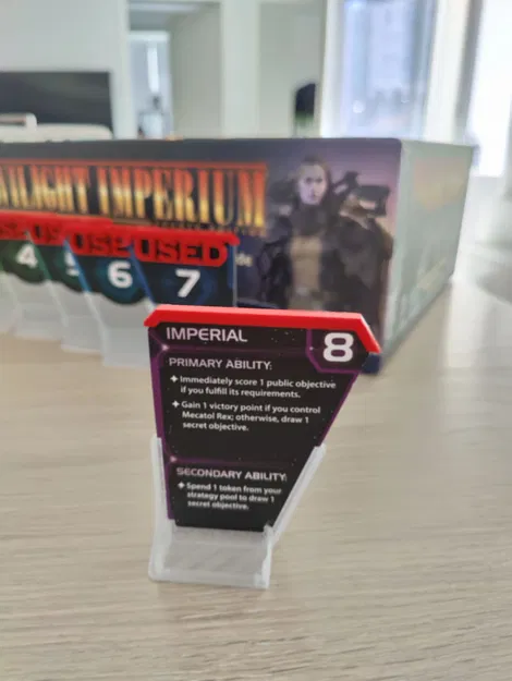Biển Báo Đã Dùng Thẻ Bài Chiến Thuật Twilight Imperium 4 - Image 3
