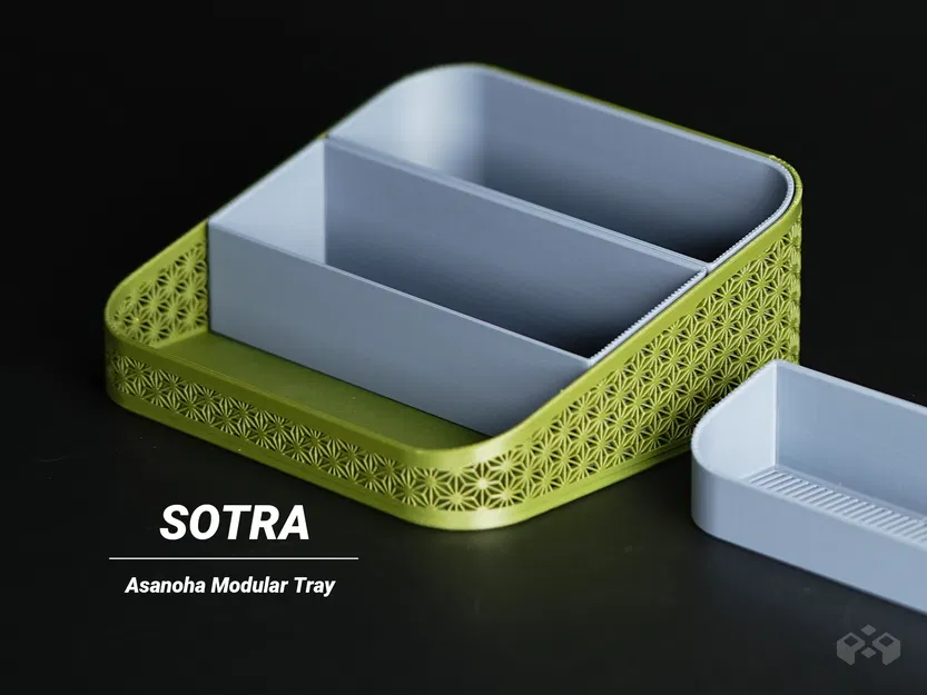 Khay Đựng Đồ Bàn Làm Việc Asanoha - Image 1