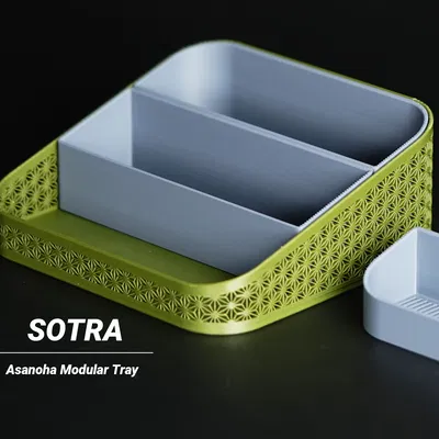 Khay Đựng Đồ Bàn Làm Việc Asanoha