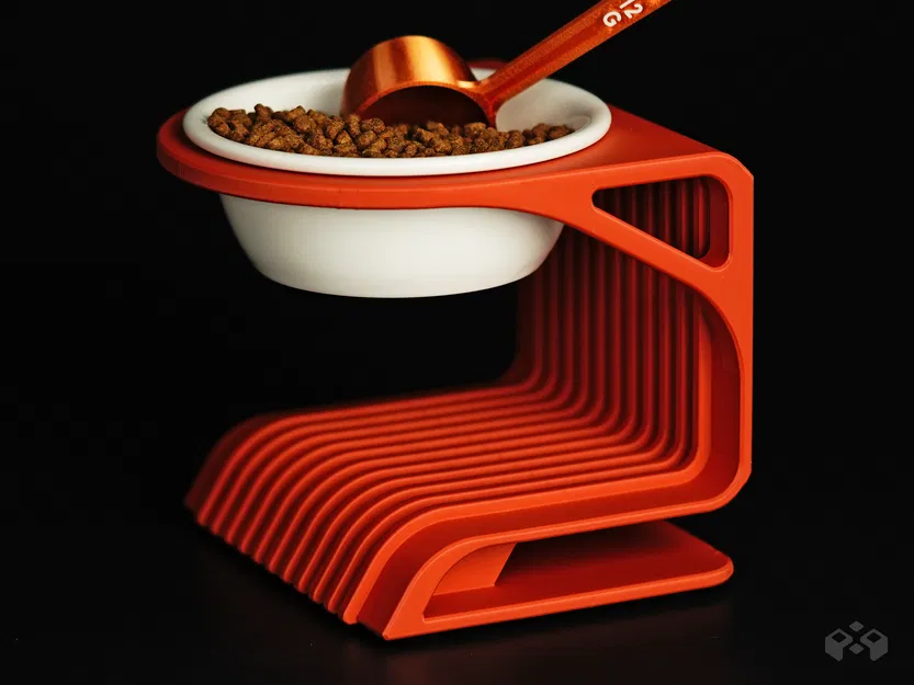 Chân Nâng Chén Ăn Cho Thú Cưng Onami - Image 9