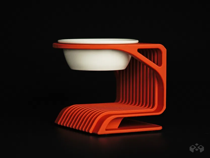 Chân Nâng Chén Ăn Cho Thú Cưng Onami - Image 10