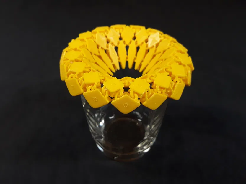 Đế lót ly vải hình hoa hướng dương - Image 7